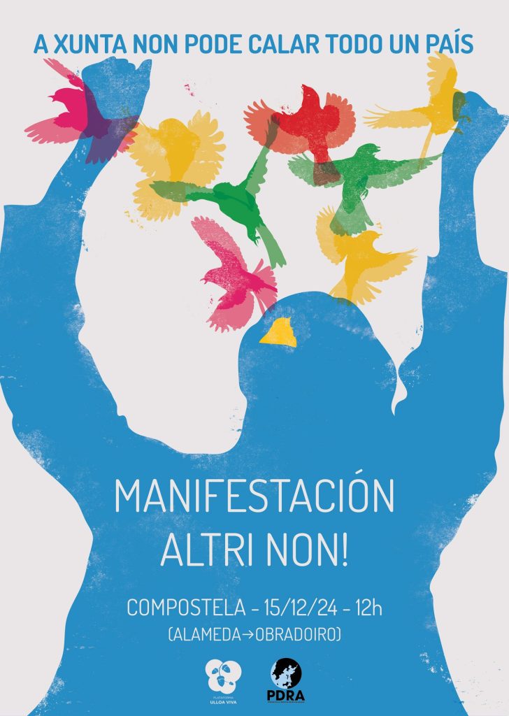 Manifestación Altri Non 15.12.24