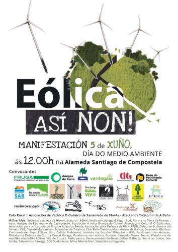 20. Manifestación Eólica: Así Non!